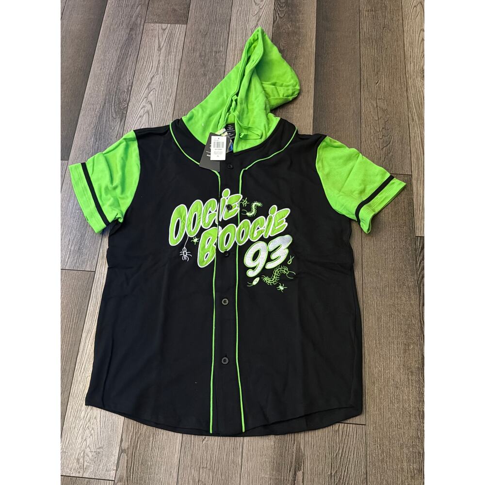 Our Universe The Nightmare Before Christmas Oogie Boogie Baseball Jersey XL